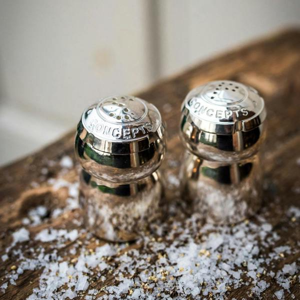 Culinary Concepts Champagne Cork Salt & Pepper Set