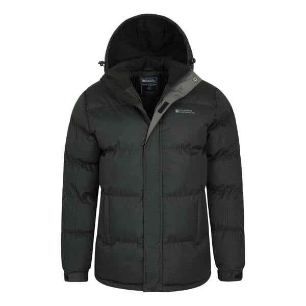 Mountain Warehouse Mens Snow Padded Jacket - Black - 