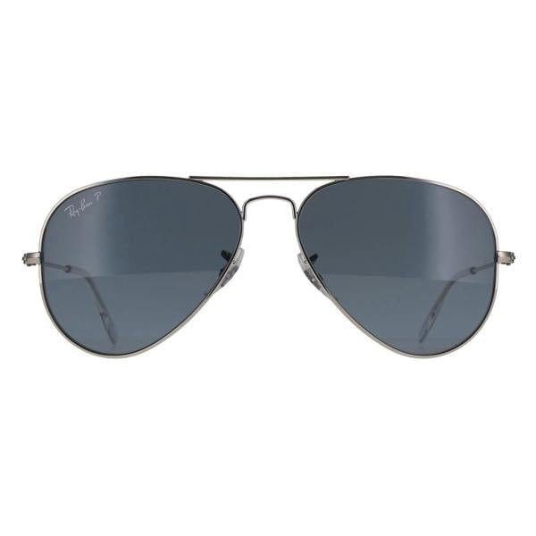 Ray-Ban Sunglasses Aviator RB3025 003/02 Polished Silver Blue Polarized