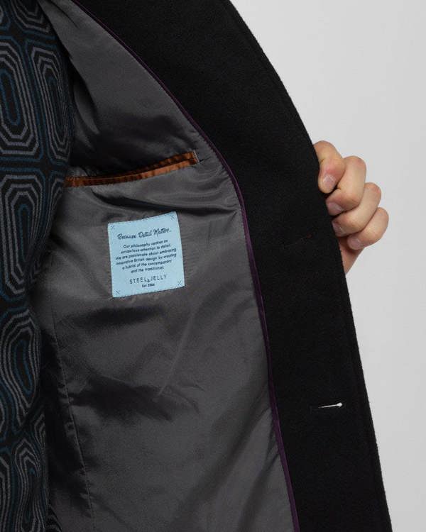 Steel & Jelly Holden - Inverted Collar Coat