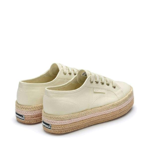 Superga Womens/Ladies 2790 Cotrope Trainers - Beige/Light Sand - 
