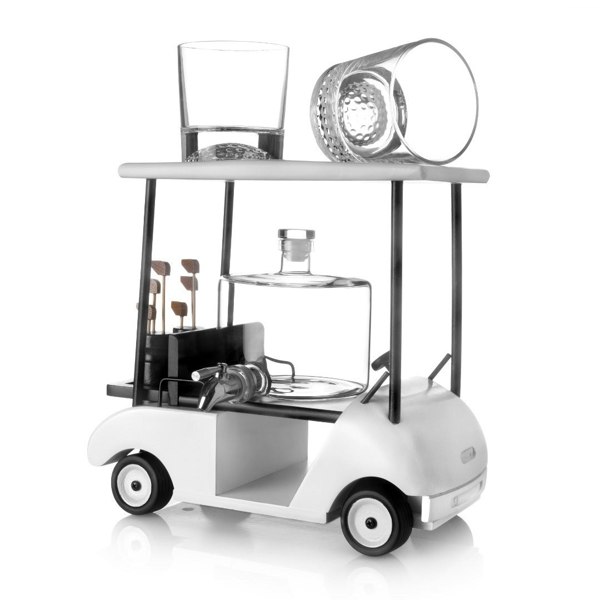 OLIPHANT Golf Buggy Decanter Set with Glasses