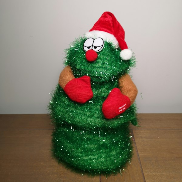 Samuel Alexander 28cm Premier Animated Singing Dancing Norbert Christmas Tree Musical Decoration