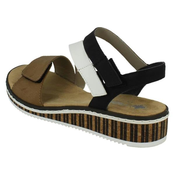 Rieker Ladies Rieker Strappy Summer Sandals V3670