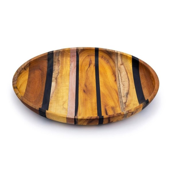 Paguro Artisan Upcycled End Grain Fruit Bowls (2 Patterns & 2 Sizes Available)