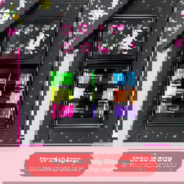 Tiger Tribe Neon Colouring Set - Unicorns and Friends