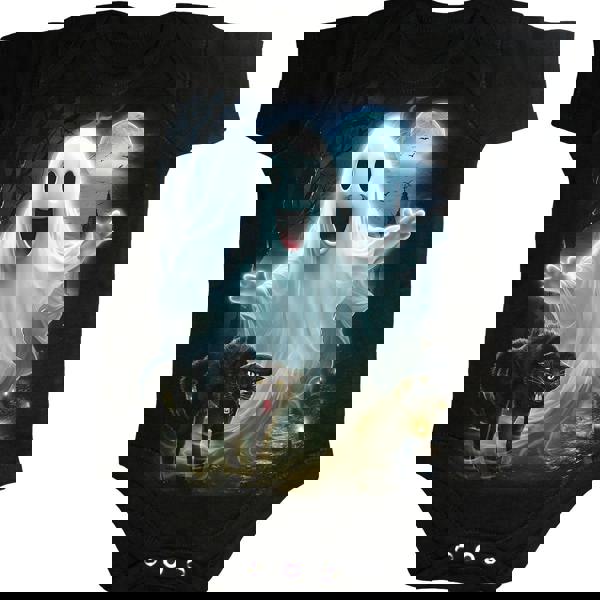 HIGH SPIRITS - Baby Sleepsuit Black