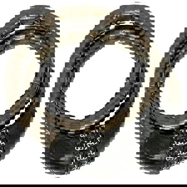 Awe Armoured Steel 800mm x 18mm Changeable Combination Cable Bike Lock