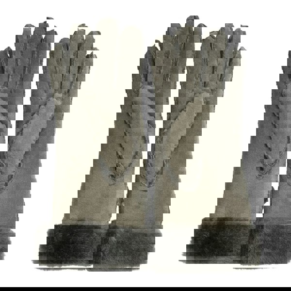 Infinity Leather Women’s Plush Cuff Suede Leather Gloves