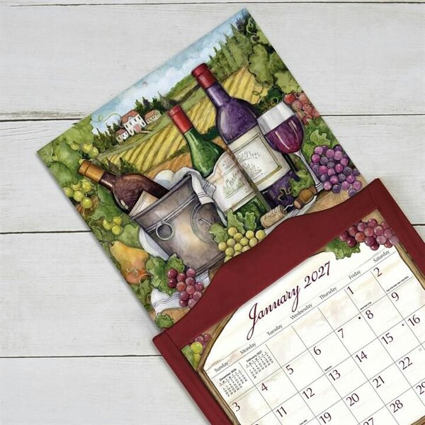 Susan Winget, Wine Country Deluxe Calendar 2027, Deluxe Calendars, Month To View, Lifestyle, Gift