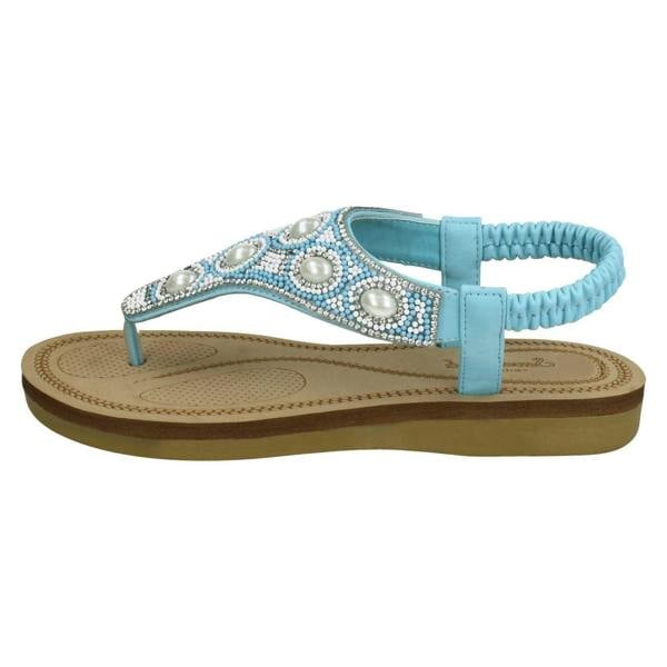 Savannah Ladies Savannah Pearl Toepost Sandals