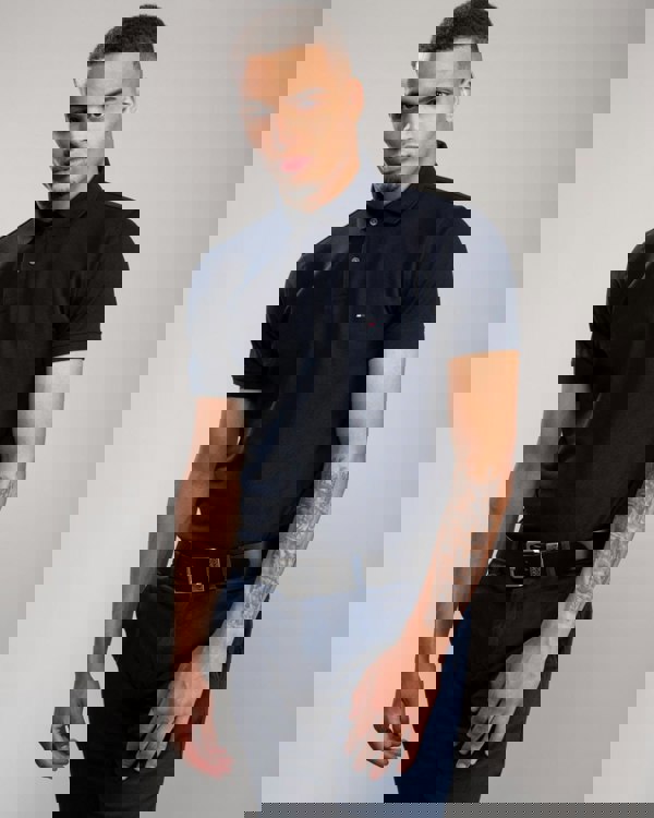 Tommy Hilfiger 1985 Regular Fit Mens Polo - Desert Sky