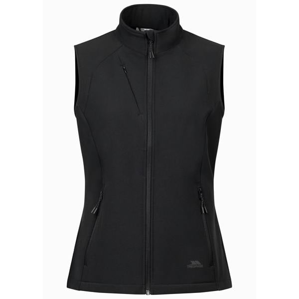 Trespass Women's Mahall Softshell Gilet - Black