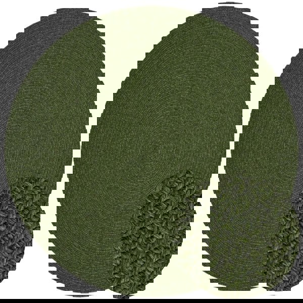 The Rugs Indoor Outdoor Trenzado Rug – Bordered Plain Design