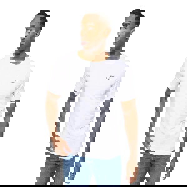 Crosshatch Mens Basicstandard T-Shirt (Pack of 5) - White/Black/Grey Marl - 