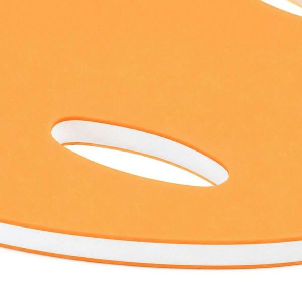 SwimTech Plain Kickboard Float - Fluorescent Orange
