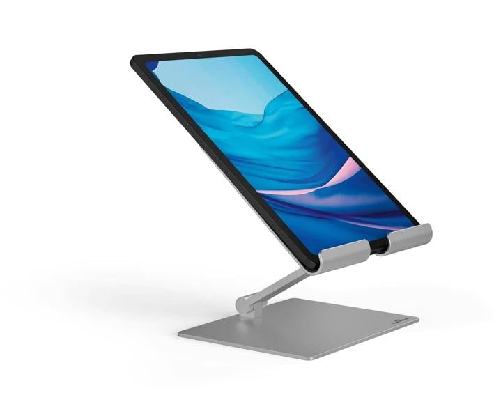 Durable Premium Aluminium Tablet Holder Rise Desk Stand | Foldable