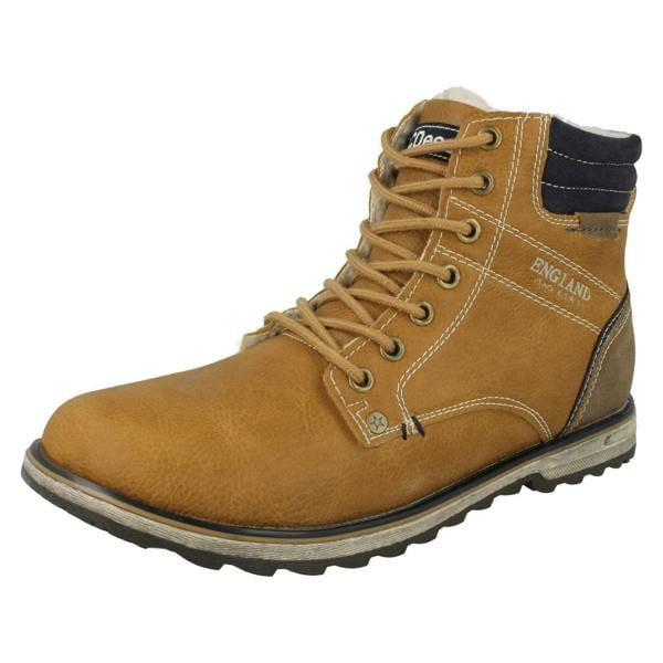 JC Dees Boys JCDees Fleece Lined Ankle Boots