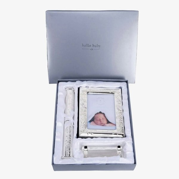 T. H. Baker Celebrations My Christening Day Album & Certificate Stand Gift Set 8887CH