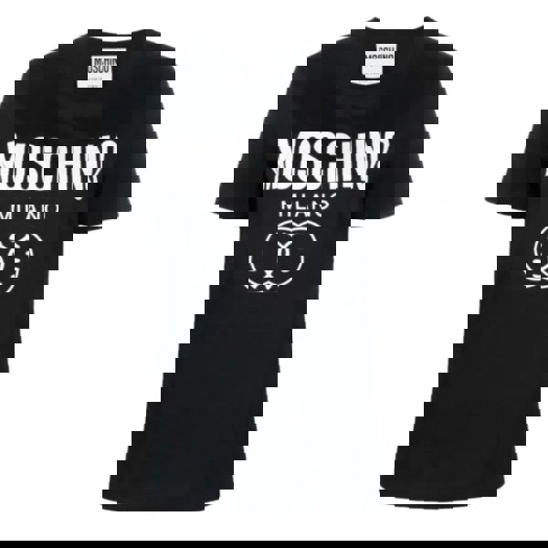 Moschino Double Smiley Black T-Shirt