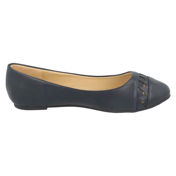 Anne Michelle Ladies Anne Michelle Slip On Flat Shoes