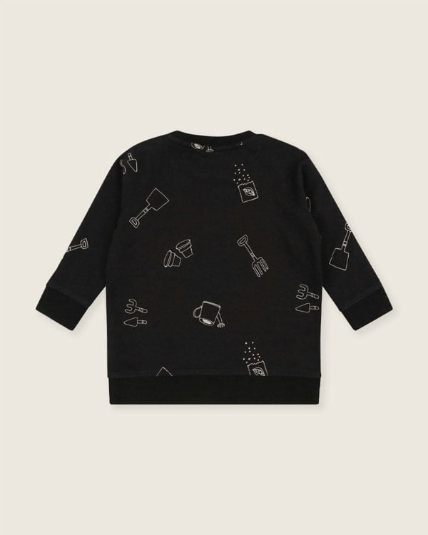 Printed organic cotton kids sweatshirt