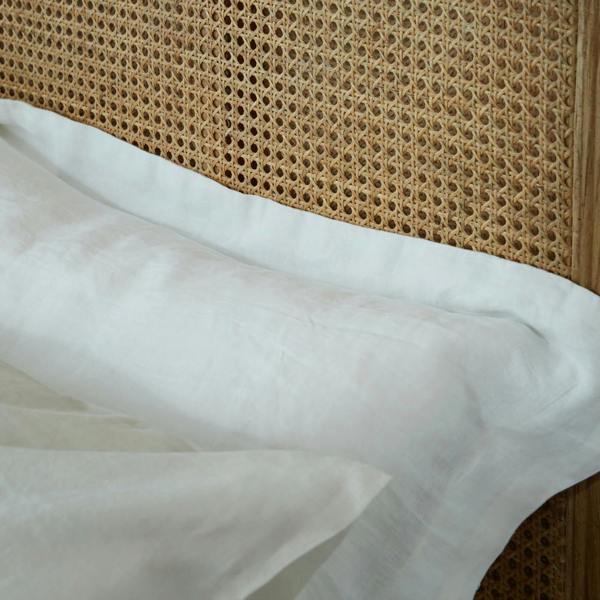 Soak&Sleep Natural French Linen 40cm Deep Fitted Sheets