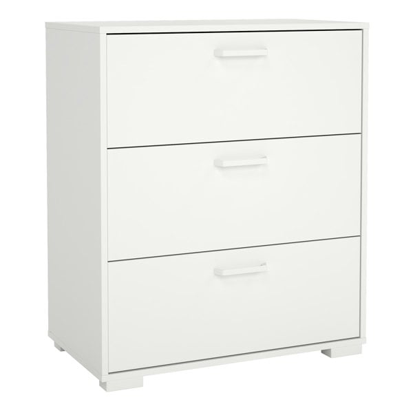 Furniture To Go Sofia Chest of 3 Drawers in White