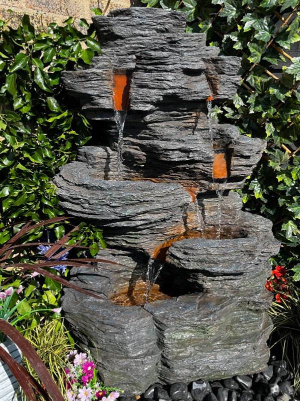 Tranquillity Water Features Hinokias Rock Effect Water Feature