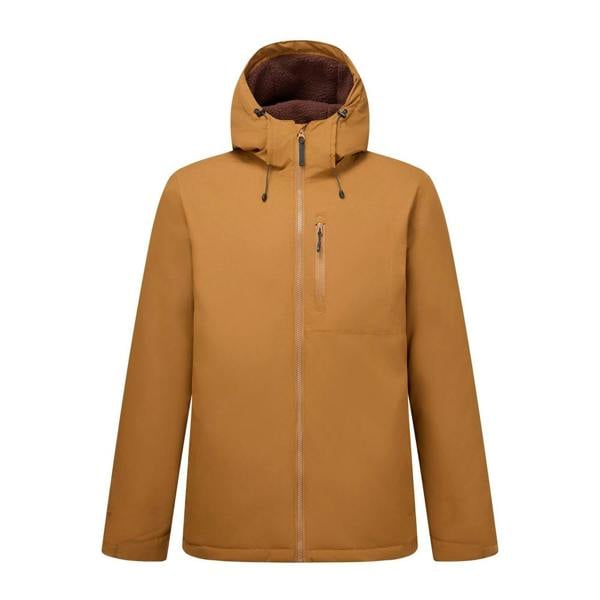 Regatta Mens Frankie Waterproof Insulated Jacket - Rich Tan - 