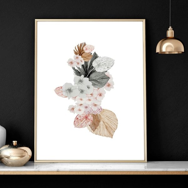 Botanicals artwork | set of 3 wall art prints