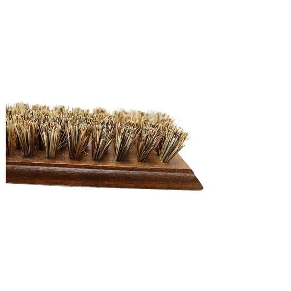 BIRCH Stiff Bristle Cleaning Brush - For Mud on Work Boots & Wellies 18.5cm