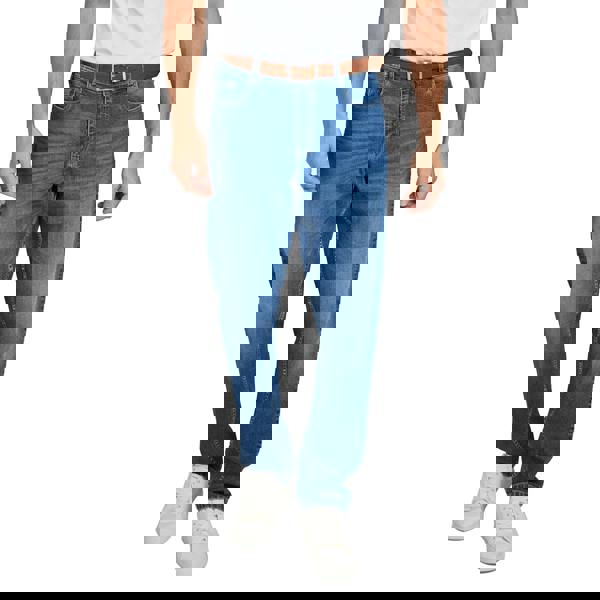 Raging Bull Mens Regular Jeans - Light Denim