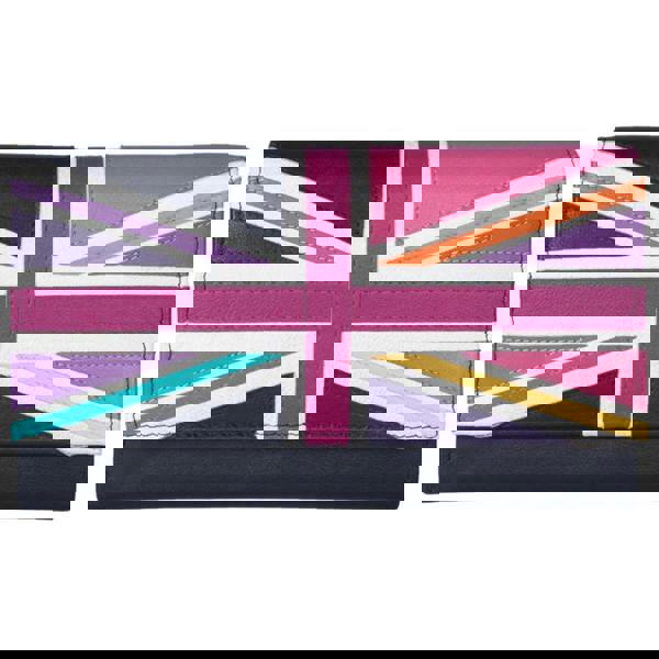 Mala Leather Union Jack Matinee Purse – Genuine Leather, RFID