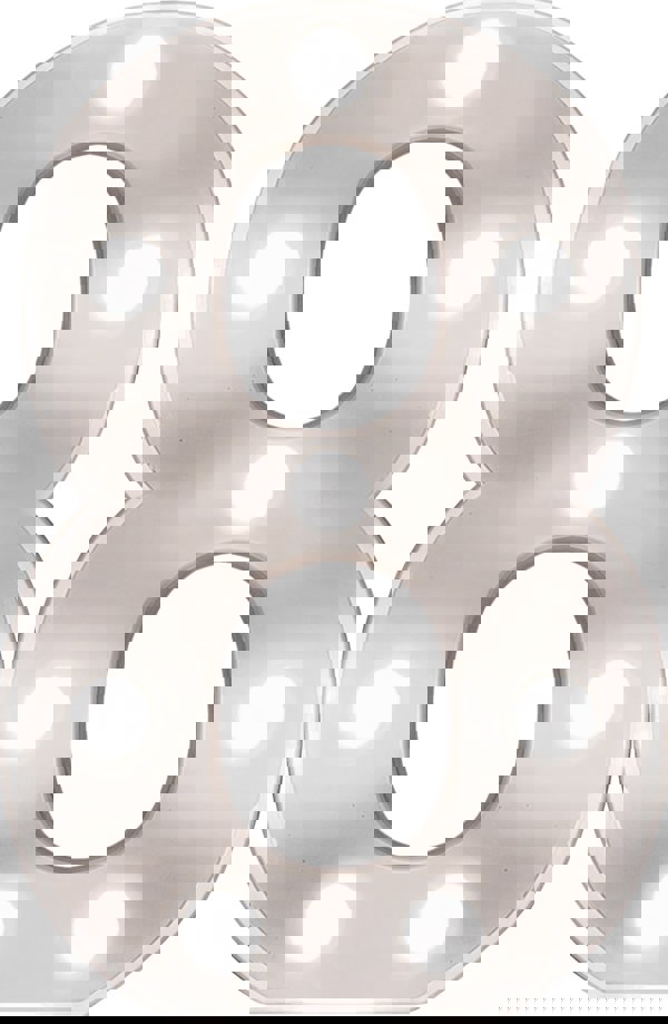 St Helens Battery Operated 3D LED Number 8 Light