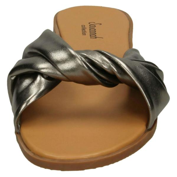 Savannah Ladies Savannah Flat Twist Vamp Mules F00205