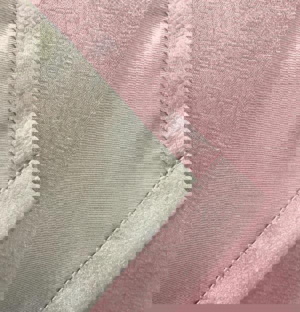 Enhanced Living Blush Plain Textured Thermal Room Darkening Energy Saving Pair of Curtains For Bedroom & Living Room