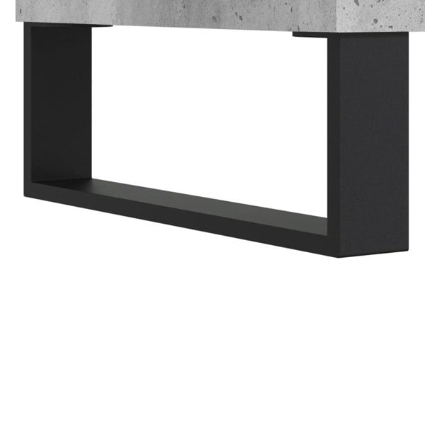 Berkfield Coffee Table Grey Sonoma 90x50x36.5 cm Engineered Wood