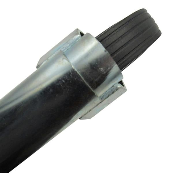 Heavy Duty Caravan Jockey Wheel 48MM (Trailer Plastic Rim Wind Up Handle)