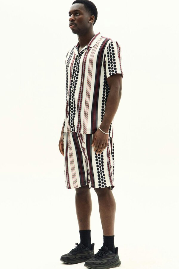 Elaina Fashion Men’s Premium Matching Shirt & Shorts Set – Regular fit