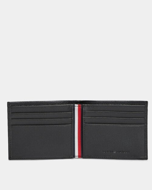 Tommy Hilfiger TH Corp Mens Mini Wallet - Black