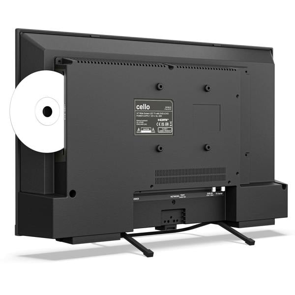 Cello 24 inch Smart Samsung Plus 12-Volt Traveller TV with DVD Player