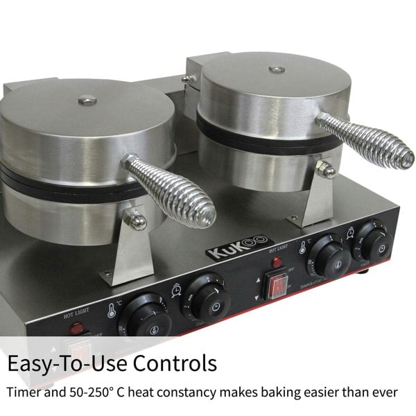 KuKoo Double Waffle Maker
