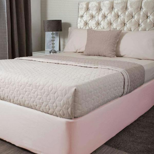 Belledorm Jersey Base Wrap - Powder Pink - 