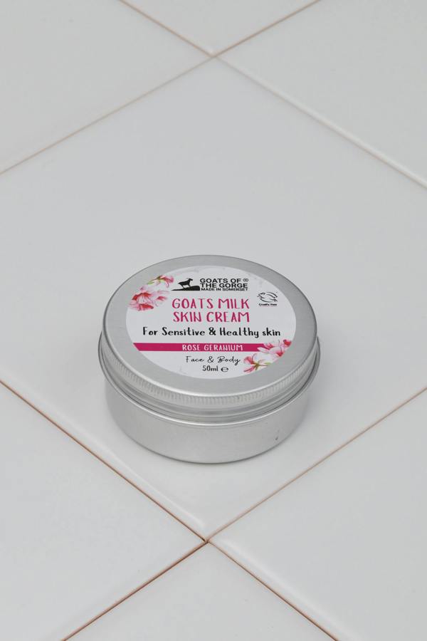 Goats Milk Skin Cream Geranium 50ml