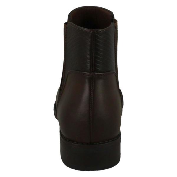 Spot On Ladies Spot On Flat Ankle Boots F51023