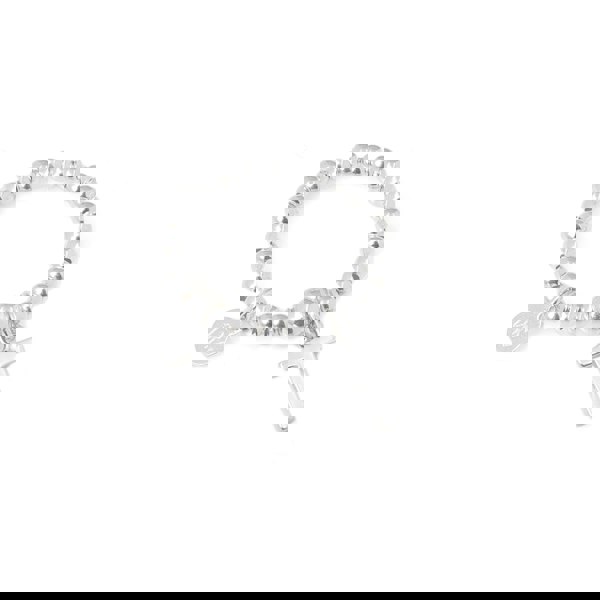 Say It With Classic Initial Ball Ring - Sterling Silver (Large)