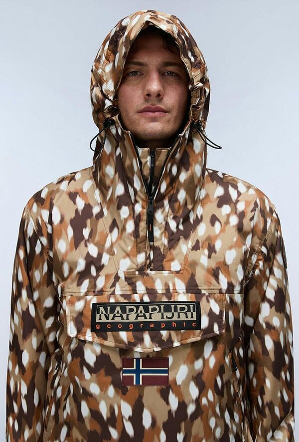 Napapijri Rainforest Next All Over Print Anorak Jacket