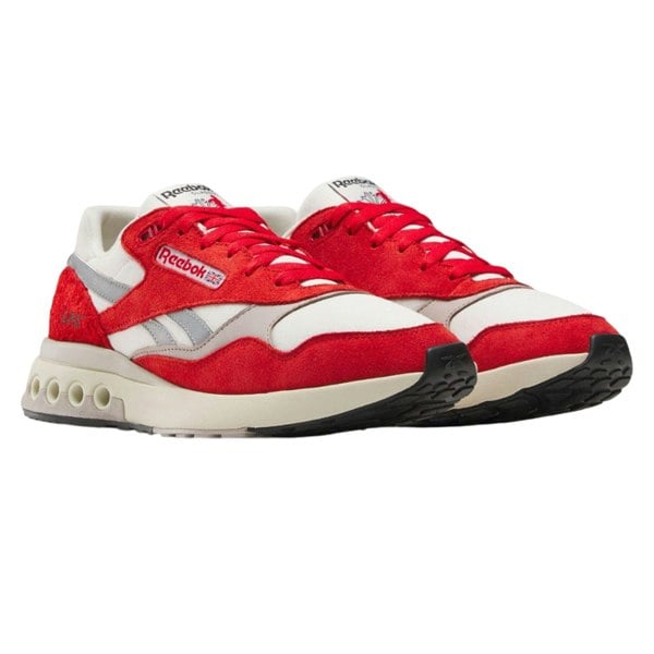 Reebok Unisex Adult ERS World Leather Trainers - Red/White