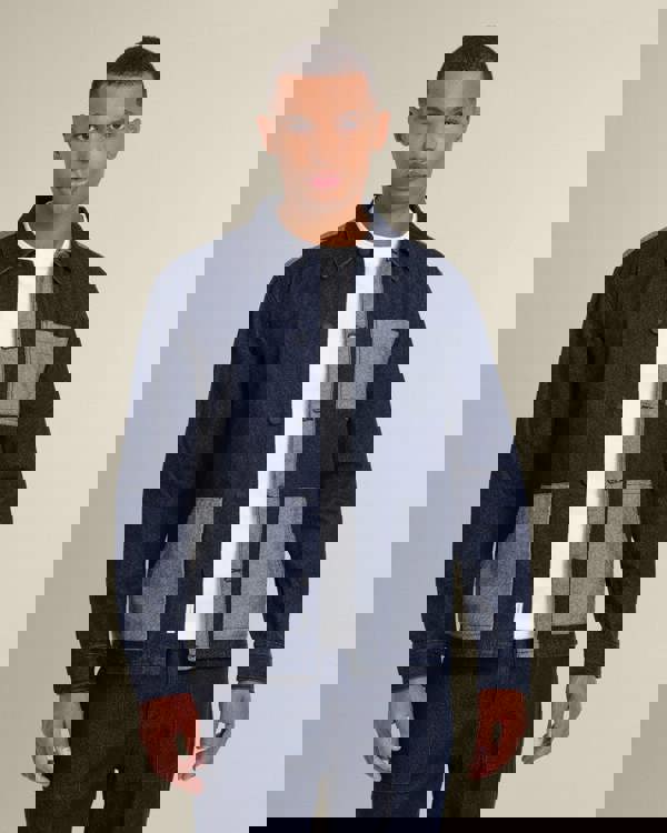 Larsson & Co Saksild - Patchwork Denim Overshirt